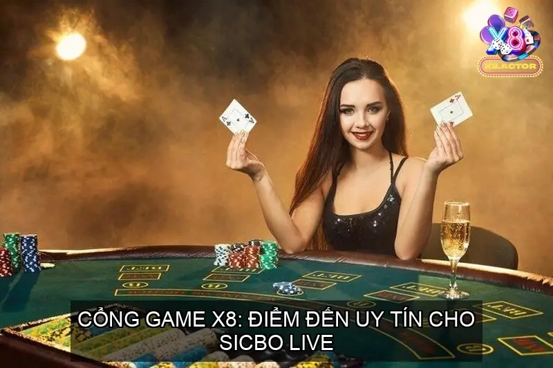 Cổng game X8: Điểm Đến Uy Tín Cho Sicbo Live
